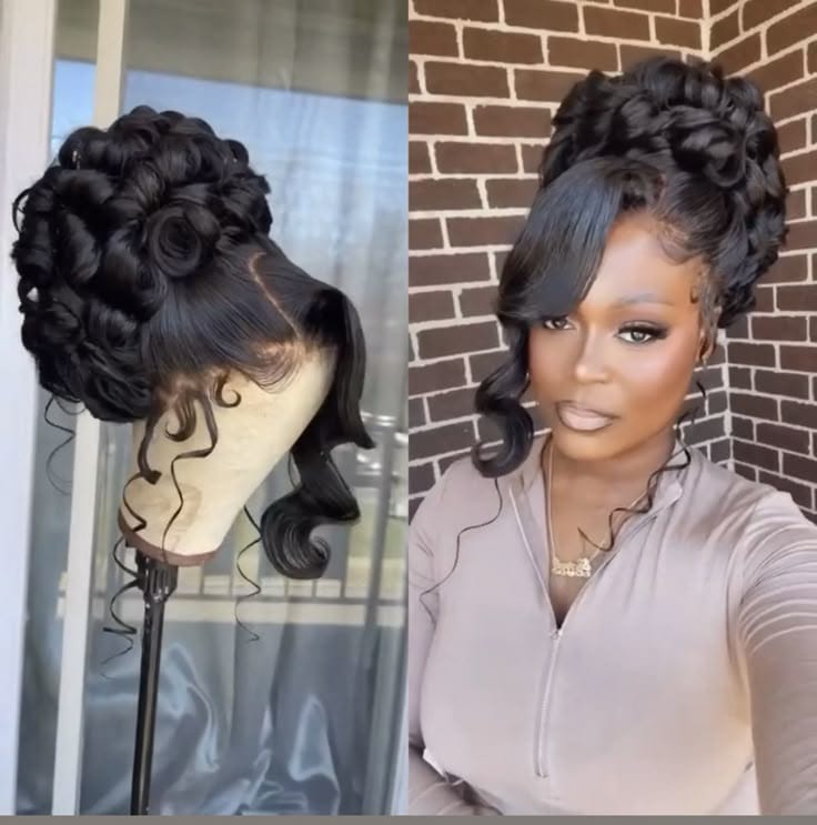 Bridal Styling wig