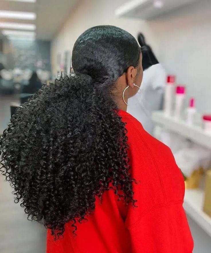 Ponytail wig